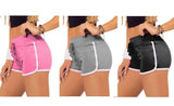 3-pack kvinnors sportshorts